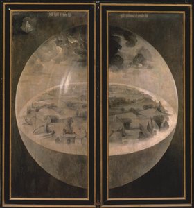 The Creation of the World (closed doors of the triptych 